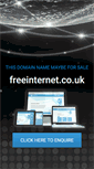 Mobile Screenshot of freeinternet.co.uk