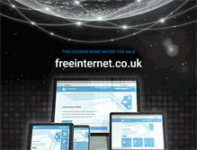 Tablet Screenshot of freeinternet.co.uk